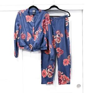Lilith Size Medium / 40 Floral Bomber and Pants Set | Size Medium